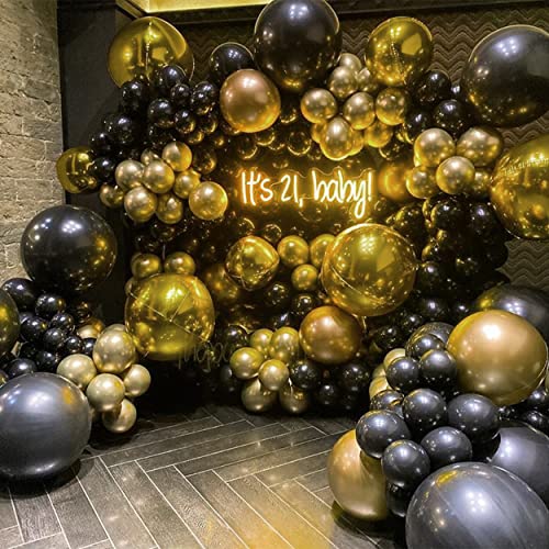 Small Black Gold Gift Bags 24pcs Party Paper Bags with Star Tissue Paper  for New Year, Birthday, Wedding, Bridal, Baby Shower, Black and Gold Party