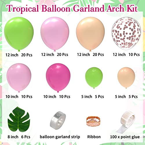 Pastel Balloon Garland Kit 137 Pcs Macaron Balloons and Gold Confetti  Balloons 5'' 10'' 12'' 18'' Pastel Color Balloons for Wedding Birthday Baby
